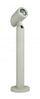 Lampe de jardin réglable 45cm GU10 en argent
