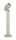 Lampe de jardin réglable 45cm GU10 en argent