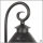 Lampe dextérieur rustique TOURNAI 86cm résistante à la pluie