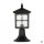 Lampe de socle rustique BAARLE Noir H:45cm E27