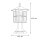 Lampe de socle rustique BAARLE Noir H:45cm E27