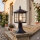 Lampe de socle rustique BAARLE Noir H:45cm E27
