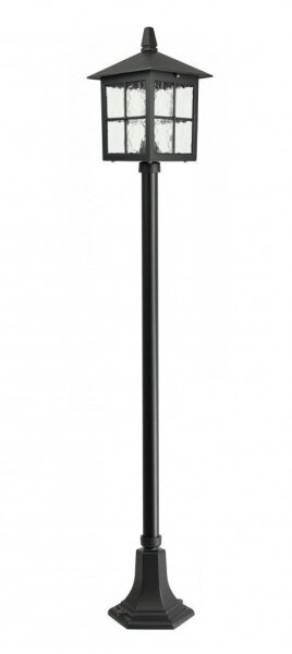 Lampe dallée BAARLE noir IP43 aluminium 156cm