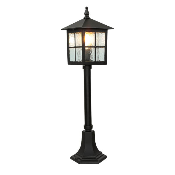 Lampe dextérieur BAARLE 76cm noir IP43 aluminium