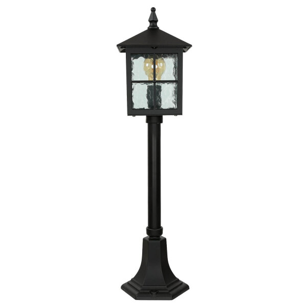 Lampe dextérieur BAARLE 76cm noir IP43 aluminium