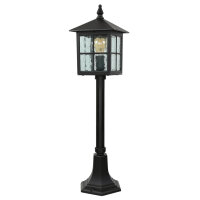 Lampe dextérieur BAARLE 76cm noir IP43 aluminium