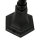 Lampe dextérieur BAARLE 76cm noir IP43 aluminium