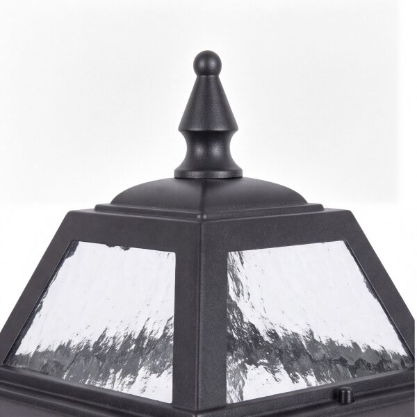 Lampe dallée rustique MERKSEM 110cm IP43 aluminium
