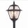 Lampe dallée rustique MERKSEM 110cm IP43 aluminium