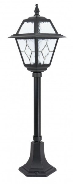 Lampe dextérieur noire MERKSEM 80cm IP43 aluminium