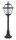 Lampe dextérieur noire MERKSEM 80cm IP43 aluminium