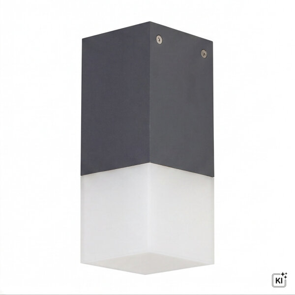 Lampe dextérieur Anthracite IP44 Moderne rectangulaire E27