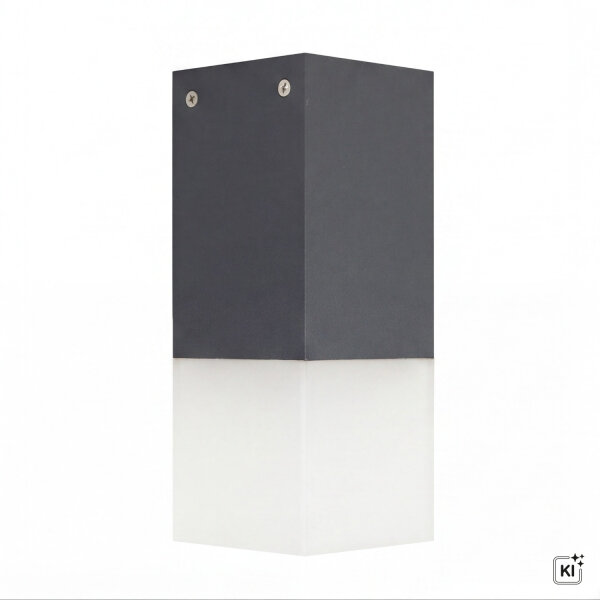 Lampe dextérieur Anthracite IP44 Moderne rectangulaire E27