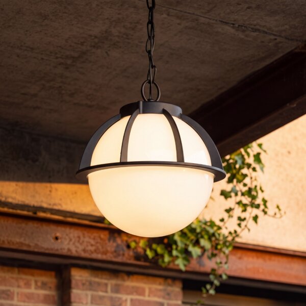 Lampe à suspendre Boule Ø30cm IP43 faible éblouissement E27