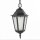 Lampe à suspendre Extérieur Noir Aluminium Verre IP43