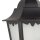 Lampe à suspendre Extérieur Noir Aluminium Verre IP43