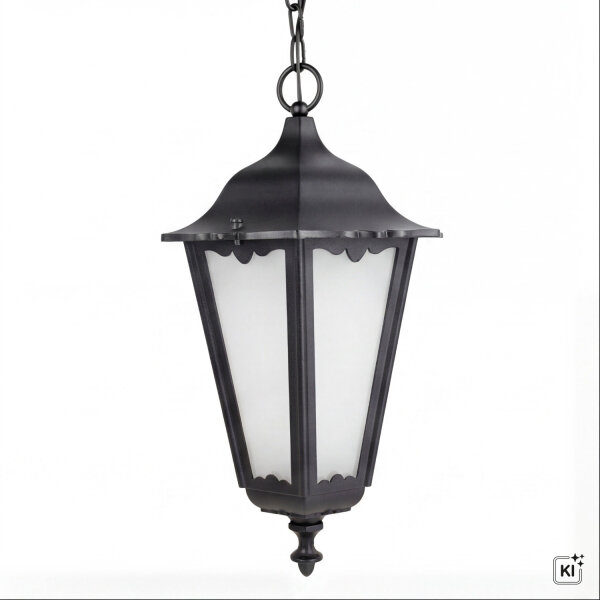 Luminaire suspendu rustique extérieur IP43 résistant aux intempéries