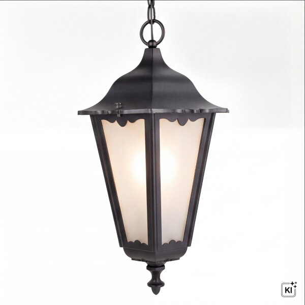 Luminaire suspendu rustique extérieur IP43 résistant aux intempéries