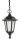 Suspension rustique Extérieur Noir Aluminium