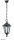 Suspension rustique Extérieur Noir Aluminium