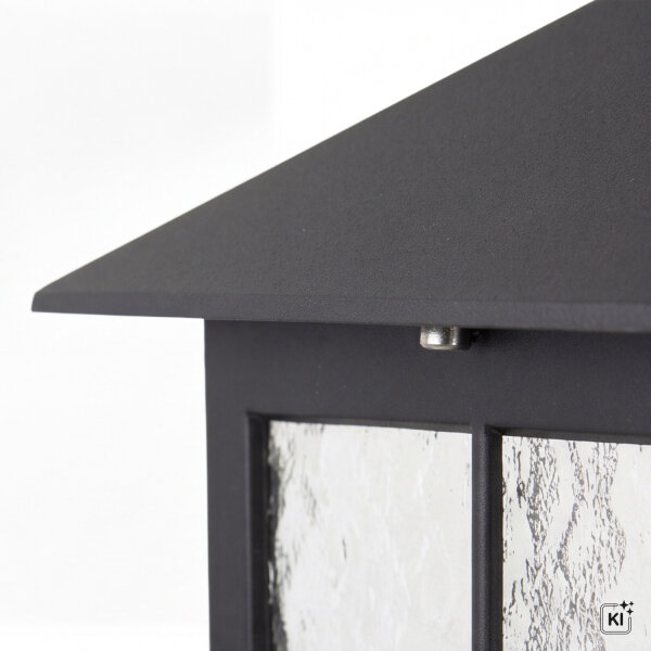 Lampe à suspendre noire extérieure Rustique IP43 BAARLE