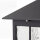 Lampe à suspendre noire extérieure Rustique IP43 BAARLE