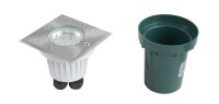 Spot LED encastré extérieur IP67...