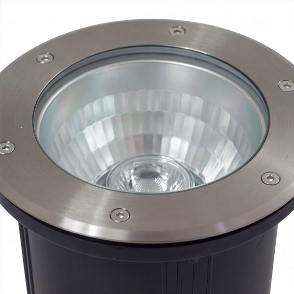 Grand spot encastré Borden extérieur Ø21cm IP67