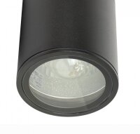 Lampe dextérieur noire plafond IP54 cylindre...