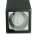 Lampe de plafonnier extérieur IP54 noir rectangulaire GU10