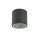 Plafonnier rond extérieur IP54 Ø9 cm Anthracite GU10