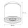 Plafonnier rond extérieur IP54 Ø9 cm Anthracite GU10