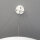 Suspension Blanc Métal Design Hauteur réglable