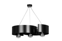 Lampe à suspendre noire métal hauteur...