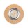 Spot rond à encastrer en chêne Ø10cm avec LED