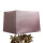 Lampe de table design bois flotté tissu décoratif salon