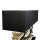 Lampe de table design en bois flotté Abat-jour en tissu 80 cm de long