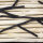 Lampe de table design en bois flotté Abat-jour en tissu 80 cm de long