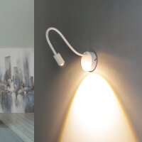 Applique murale LED flexible métal design intemporel