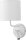 Lampe de lecture LED Blanc Lampe de lit PASA E27