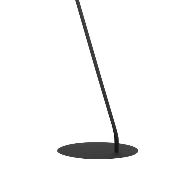 Lampadaire Noir Or 146cm Bureau Canapé Lampe SARE