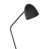Lampadaire Noir Or 146cm Bureau Canapé Lampe SARE