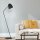 Lampadaire Noir Or 146cm Bureau Canapé Lampe SARE