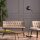Lampadaire Noir Or 146cm Bureau Canapé Lampe SARE