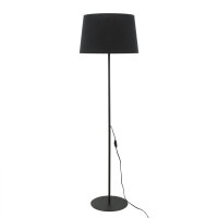Lampe sur pied Maja Noir Moderne