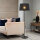 Lampe sur pied Maja Noir Moderne