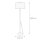 Lampe sur pied Maja Noir Moderne
