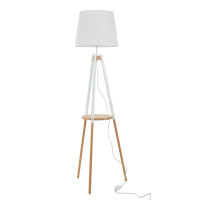 Lampadaire VAIO Blanc Bois Tripode scandinave