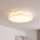 Plafonnier Blanc Tissu Salon Couloir Lampe