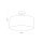 Plafonnier YASA Blanc Chrome Salon Lampe